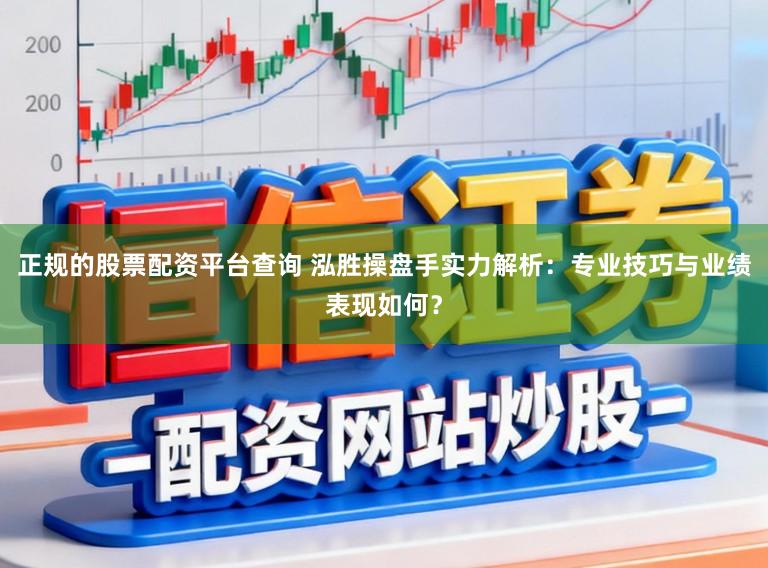 正规的股票配资平台查询 泓胜操盘手实力解析：专业技巧与业绩表现如何？