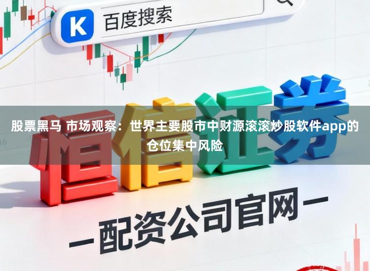 股票黑马 市场观察：世界主要股市中财源滚滚炒股软件app的仓位集中风险