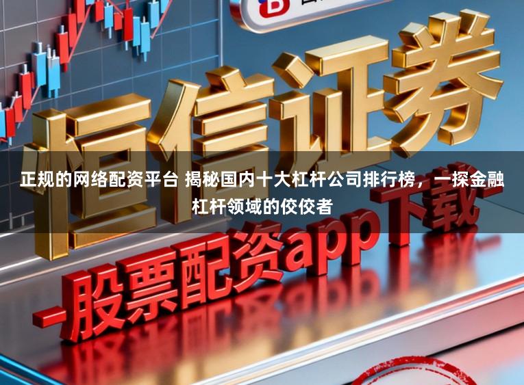 正规的网络配资平台 揭秘国内十大杠杆公司排行榜，一探金融杠杆领域的佼佼者